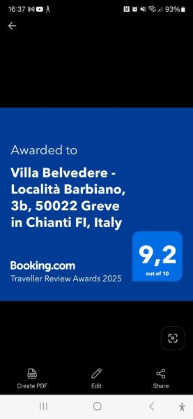 Villa Belvedere - Località Barbiano, 3b, 50022 Greve in Chianti FI, Italy, Greve In Chianti